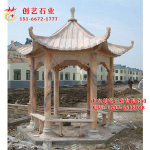 石亭子花架05
